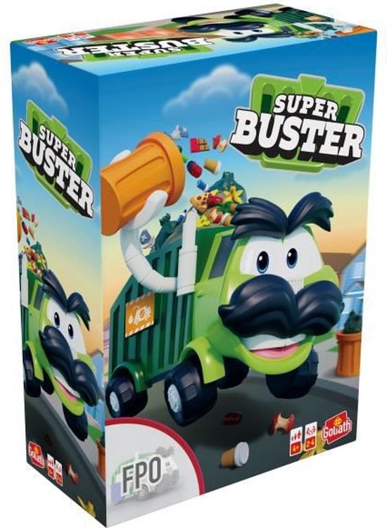 Afbeelding van het spel Super Buster - Gezelschapsspel - Goliath - 4 jaar en ouder
