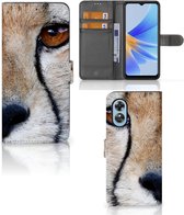 Flip Case pour OPPO A17 Coque Guépard