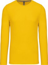 T-shirt jaune manches longues marque Kariban taille XXL