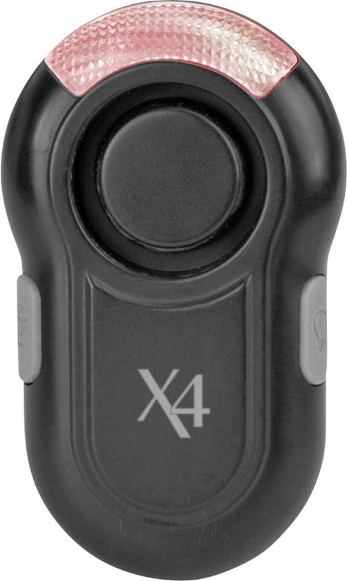 Foto: X4 life tasalarm zwart 115 db 701589