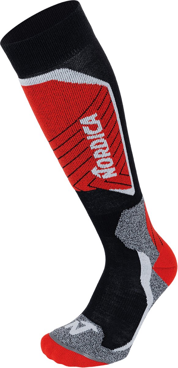 Tech Wintersportsokken Unisex Zwart