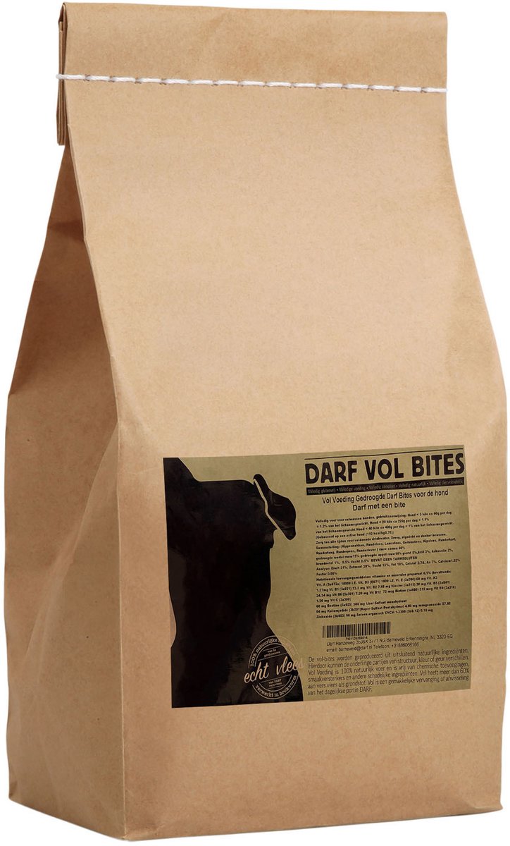 Darf Vol Bites Darf Vol Bites Katten brokken Rund - 4kg