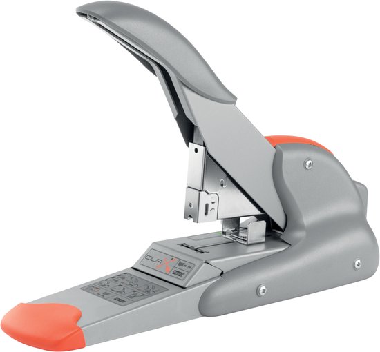 Rapid Supreme DUAX Heavy Duty Nietmachine - Niet tot 170 Vel - Zilver/Oranje