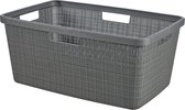 Bol.com Curver Jute Wasmand - 46L - Donkergrijs aanbieding