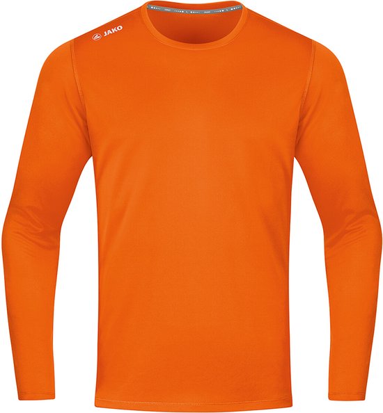 Jako - Shirt Run 2.0 - Oranje Longsleeve Heren-XXL