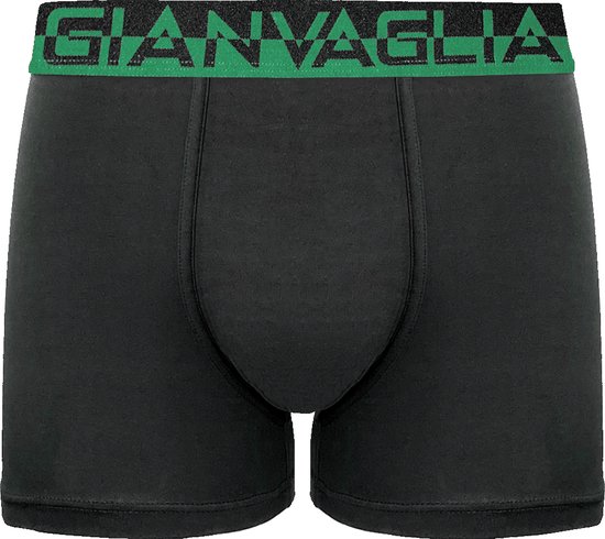 Boxer homme | LOT DE 5 | Coton | Taille L | Uni | Noir | Sous-vêtements hommes | Sous-vêtements Homme Onder |