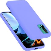 Cadorabo Hoesje geschikt voor Xiaomi RedMi 9T / POCO M3 in LIQUID LICHT PAARS - Beschermhoes gemaakt van flexibel TPU silicone Case Cover