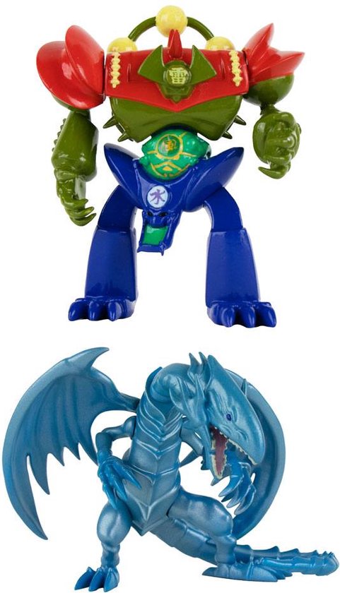 Yu-Gi-Oh! Action Figure 2-Pack Blue-Eyes White Dragon & Gate Guardian 10 cm