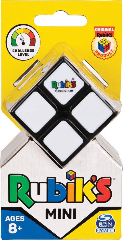 Foto: Rubik s cube mini 2x2 kubus voor kleurrijke uitdagingen onderweg