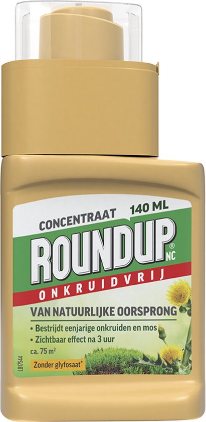 Roundup NC Natuurlijk Onkruidvrij Concentraat 140 ml