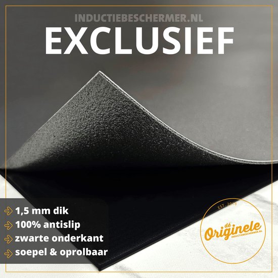Inductie beschermer 71x52 - afdekplaat inductie mat - Dietrix Kookplaat beschermer - Exclusief - Steden - Parijs Stad Kleur