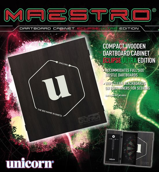 Foto: Unicorn houten kabinet maestro black eclipse ultra