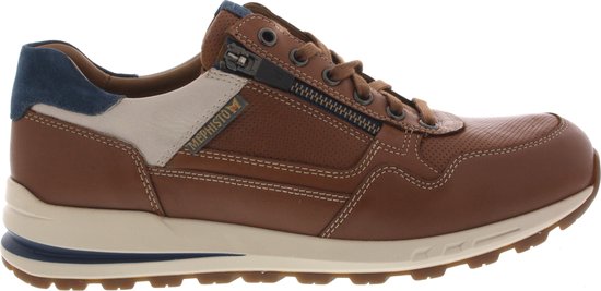 Foto: Mephisto sneaker bradley hazelnut cognac glad leer