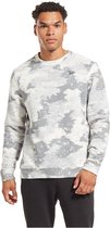 REEBOK Identity Modern Camo Fleece Crew Sweatshirt Heren - Pure Grey 4 - M