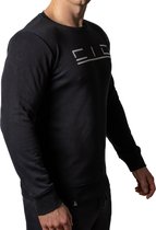 Slim fit Sweater - Large - Zwart - Cicwear