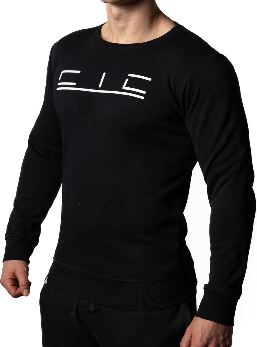 Slim fit Sweater - Extra large - Zwart - Cicwear