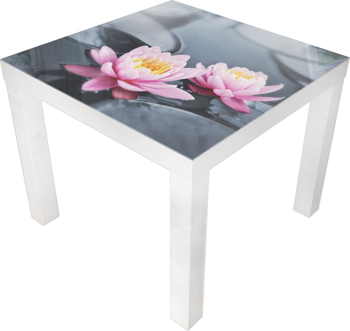IKEA LACK Table basse Plateau en Verres 55x55cm Table d'appoint Salon Table...