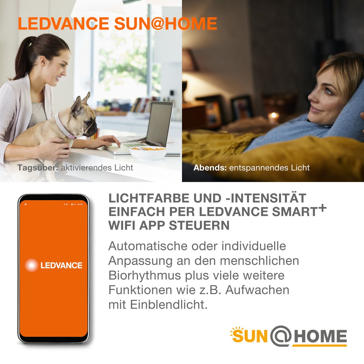 LEDVANCE SUN@Home Panan Floor LED vloerlamp