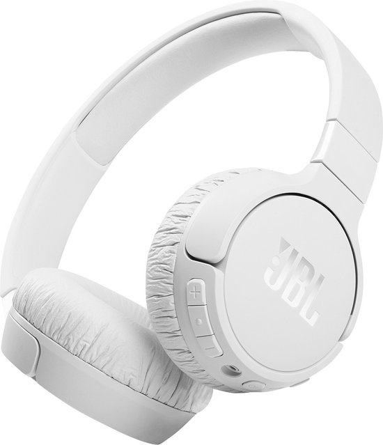 JBL Tune 660NC - Draadloze on-ear koptelefoon met cancelling - Wit | bol.com