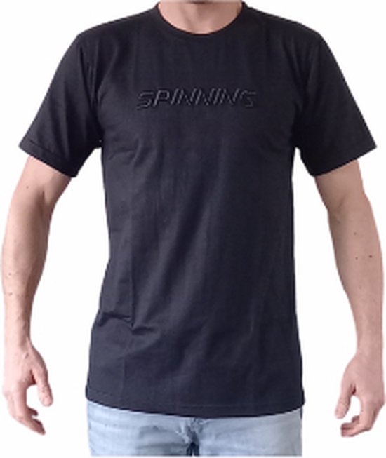 Spinning® - Shirt - Zwart - Unisex - Large