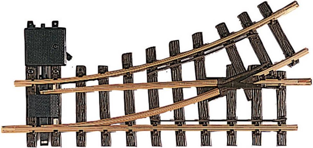 G LGB rails 12100 Wissel, Links 300 mm 30 ° 645 mm 1 stuk(s) | bol.com