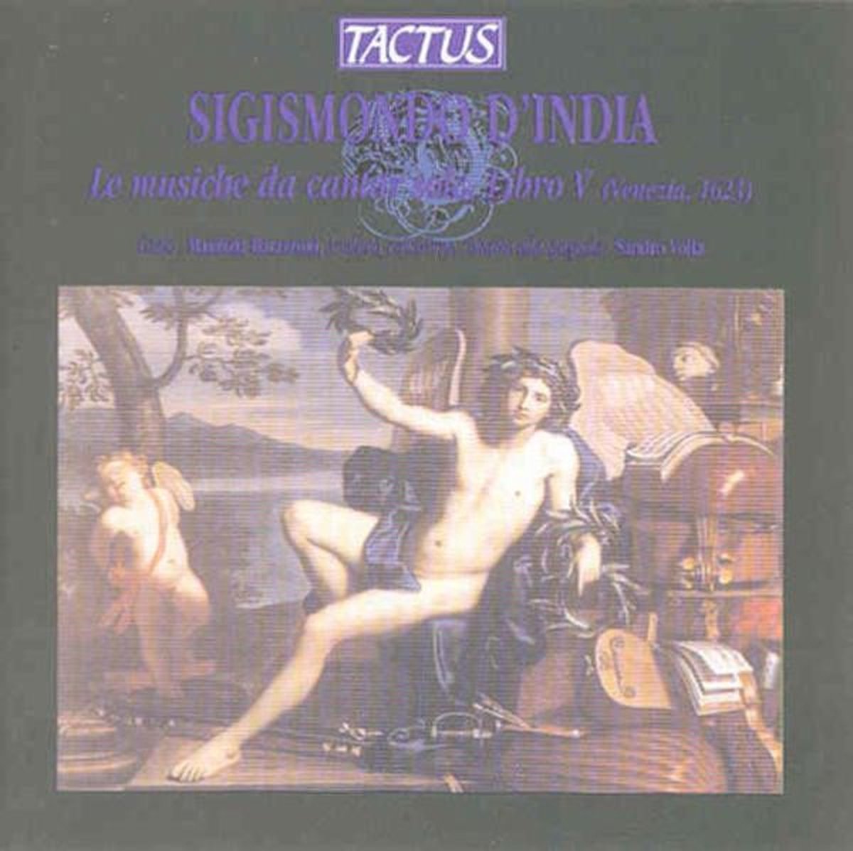 Sandro Volta & Maurizia Barazzoni - D'India: Le Musiche Da Cantar Solo Libro V (CD)
