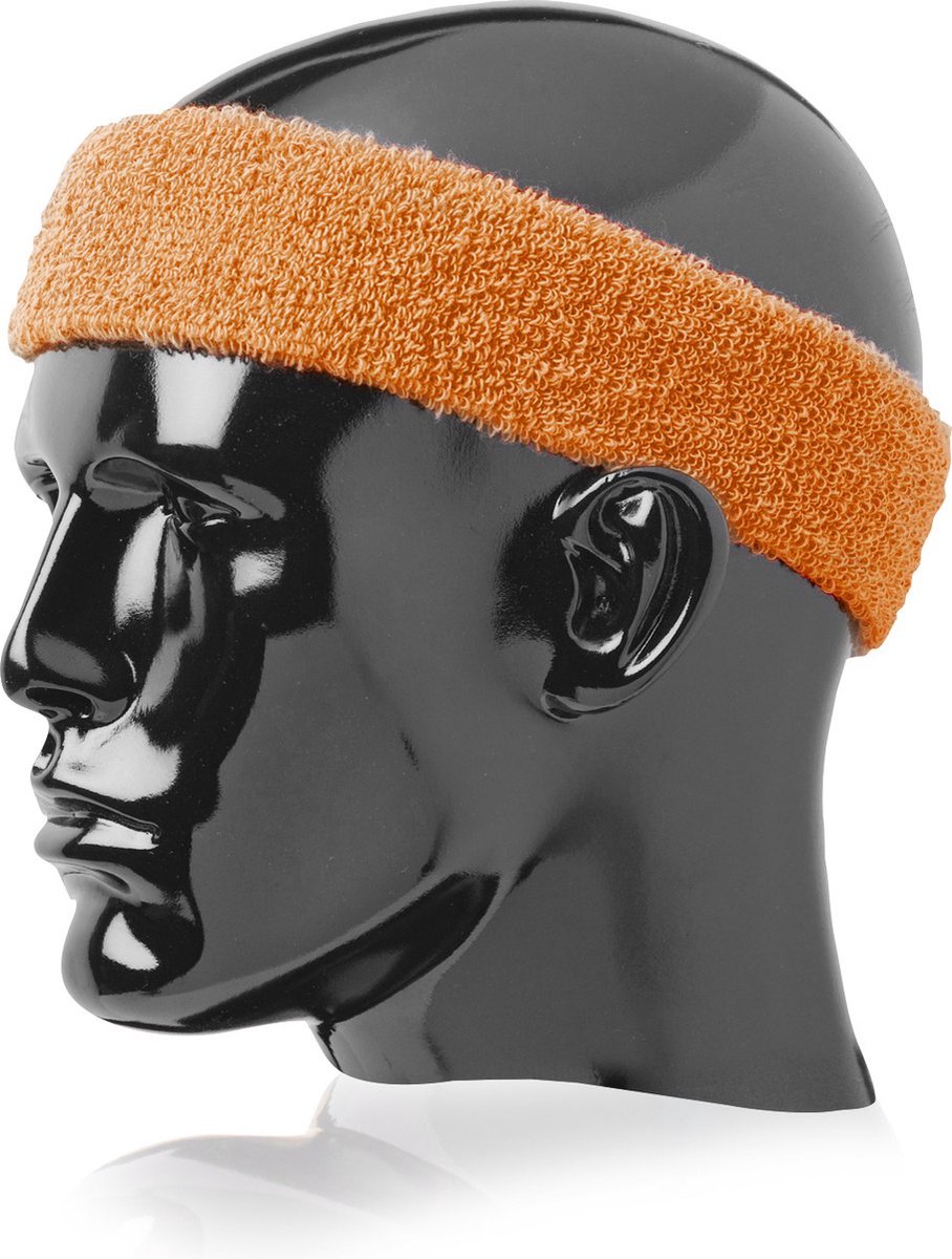 TCK - Sporthoofdband - Multisport - Pro - Sports Headband - Volwassenen - Texas Orange - One Size