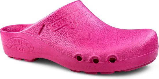 Klimaflex Medische Klompen - Medische schoenen - Zorg Schoenen - PU antislip zool - Clogs - Fuchsia