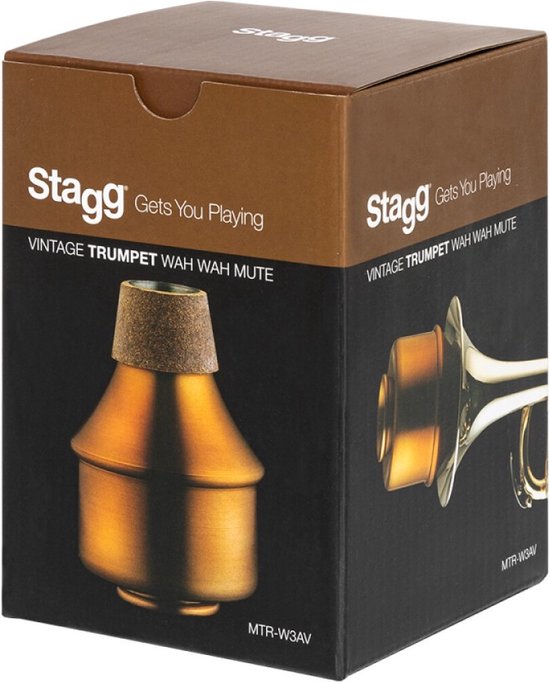 inkt Redelijk Bewust Stagg Trompet Demper Harmon Vintage MTR-W3AV | bol.com
