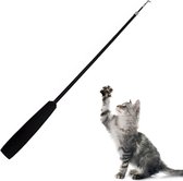 Katten speeltjes Hengel Katten Speelgoed Kattenspeeltjes Katten Hengel Panter Excl. Attributen – Zwart