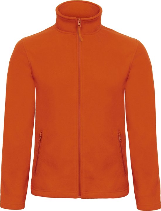 Fleecevest 'ID.501 Micro Fleece Full Zip' Maat M Pumpkin Orange