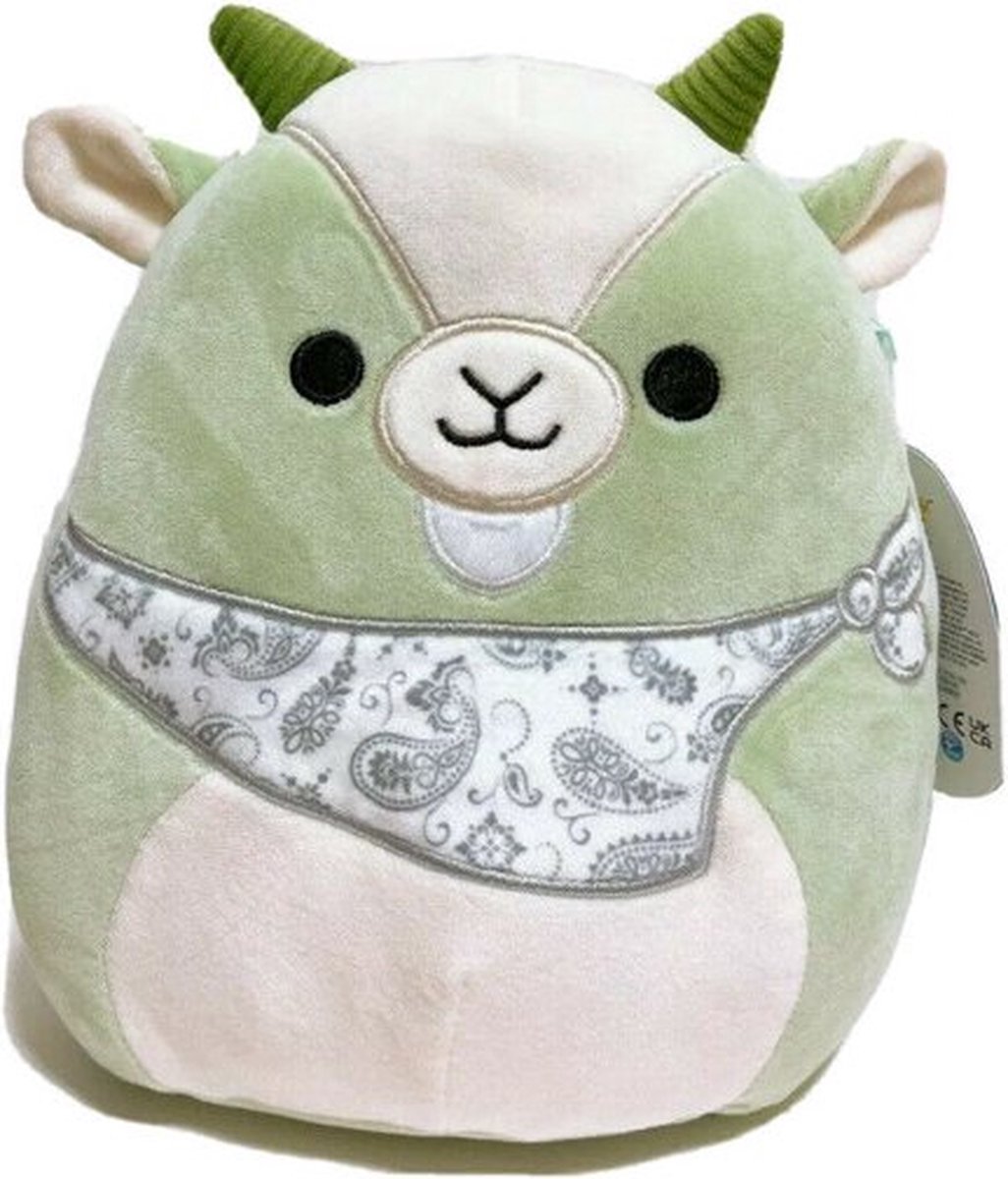 Squishmallow Grant The Goat 8" Peluche Esclusiva Claire's - Nuovo Con Etichette - Foto 3