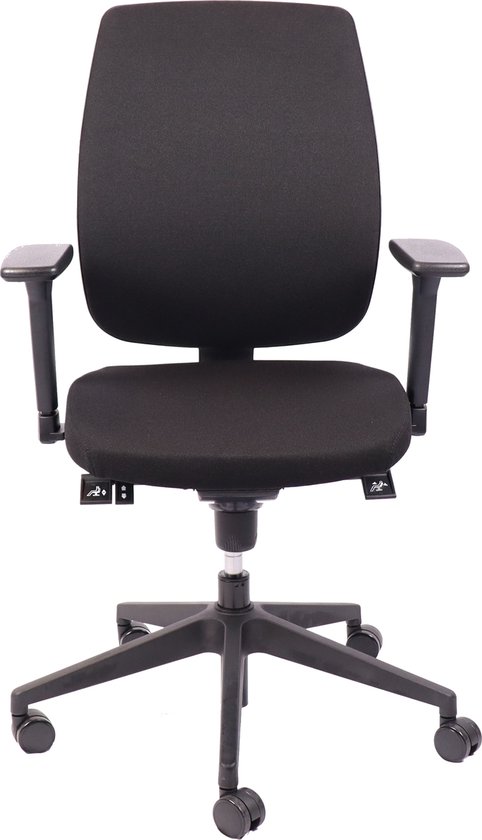 Arenbos Basis 2. Ergonomische bureaustoel met een mooie design en diverse instelmogelijkheden die van een stoel met EN-NEN 1335 normering verwacht wordt.