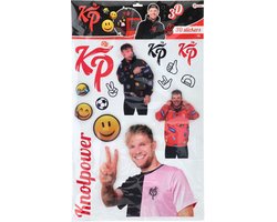 KNOL POWER WALL DECO STICKERS XXL STICKERVEL Enzo Knol vlogger