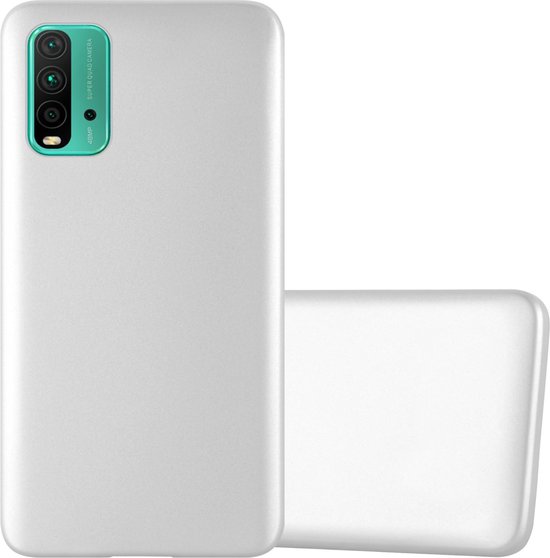 Cadorabo Hoesje geschikt voor Xiaomi RedMi 9T / POCO M3 in METALLIC ROSE GOUD