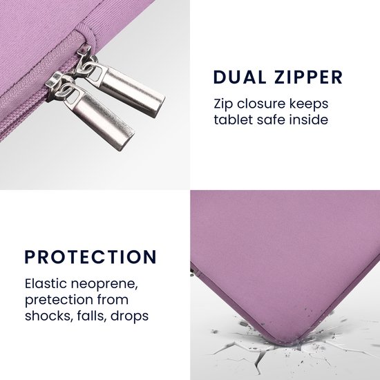 kwmobile universele tablet hoes Stevige stijlvolle hoes voor tablets