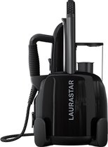 Laurastar Lift Plus Ultimate Black Stoomstrijkijzer, 3-in-1 Strijkstation, dat je kleding ontvouwt, Strijkt en reinigt, Hygiënische Stoom, Afneembare watertank, Groenicaal Strijken, Automatische oprolling, Actieve 3D-zool