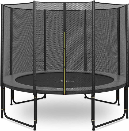 Magic Jump - Trampoline met veiligheidsnet - ø 305 cm - Grijs | bol.com