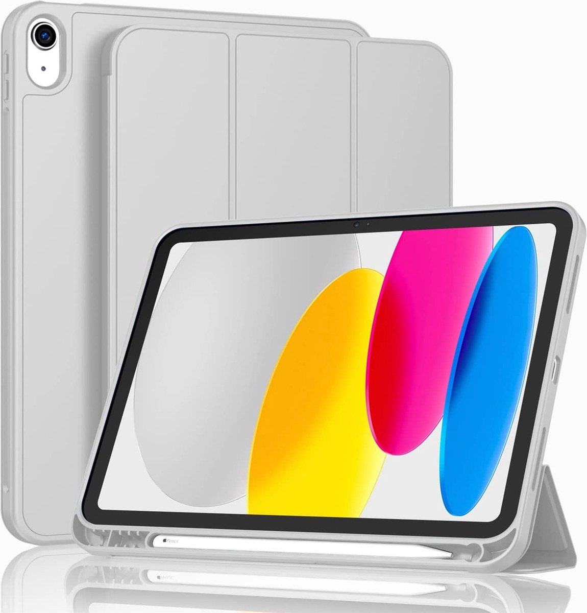 iPad 2022 (10.9 inch 10e generatie) Flexibele TriFold Hoes 10.9 inch iPad 2022...