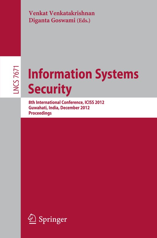 Information Systems Security - cover