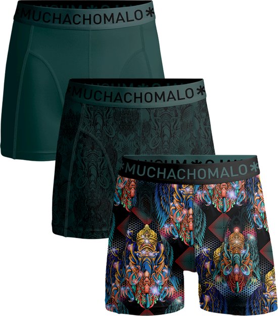 Muchachomalo Heren Boxershorts - 3 Pack - Maat 4XL - Mannen Onderbroeken