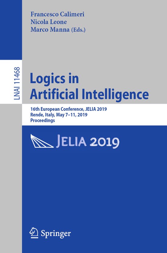 Lecture Notes in Computer Science11468- Logics in Artificial ... - cover