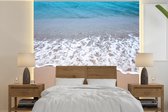 Behang - Fotobehang Water - Golf - Strand - Breedte 280 cm x hoogte 280 cm