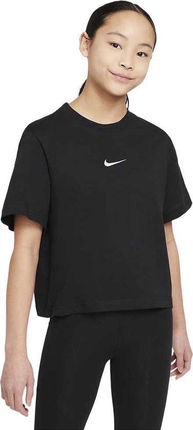 NIKE Sportswear Korte Mouwen T-Shirt Kinderen Zwart - Jaar