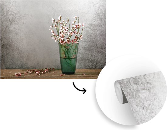 Behang - Fotobehang Bloemen - Roze - Stilleven - Breedte 300 cm x hoogte 240 cm