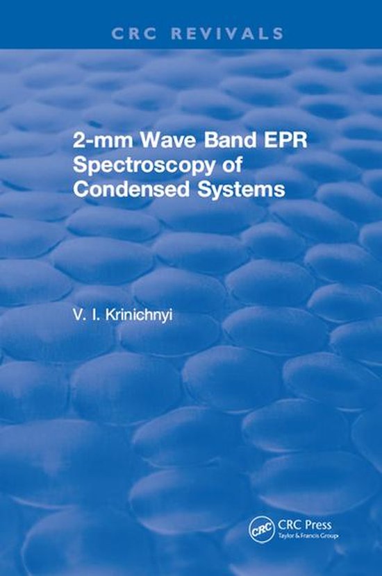 2-mm Wave Band EPR Spectroscopy of Condensed Systems - cover
