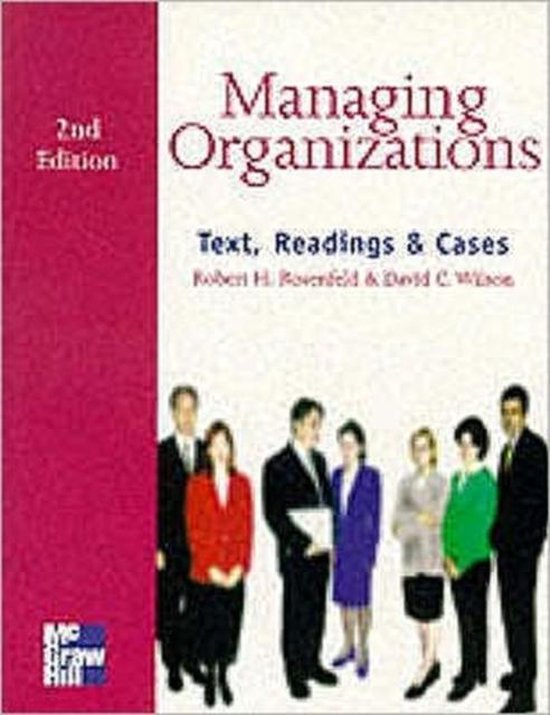 Managing Organizations - cover