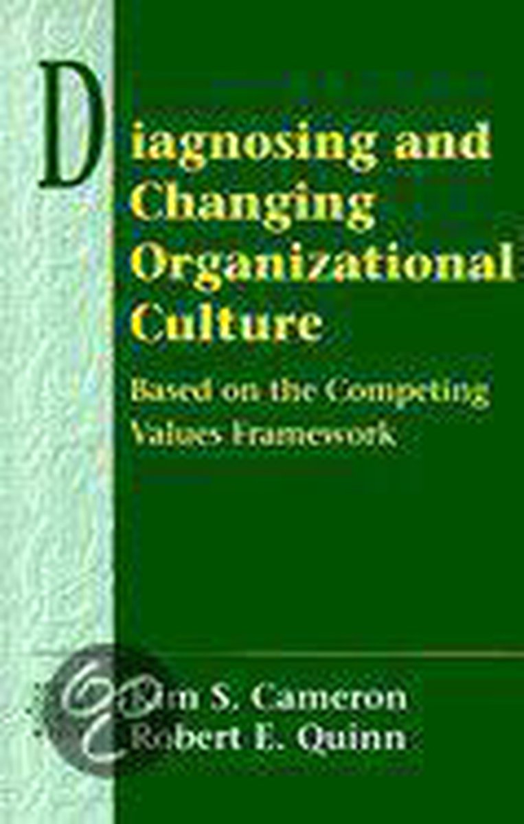 Omslag van Diagnosing and Changing Organizational Culture