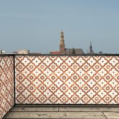 Balkonscherm Bohemian 2 - BalkonschermenBohemian - Vinyl - 100x300cm Enkelzijdig