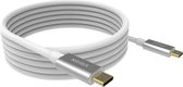 Vision TC 4MUSBC câble USB 4 m USB 3.2 Gen 2 (3.1 Gen 2) USB C Blanc